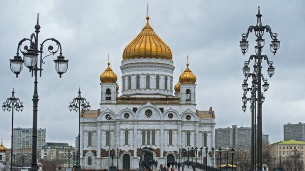 Cathedral of Christ the Savior in Moscow - Sputnik भारत