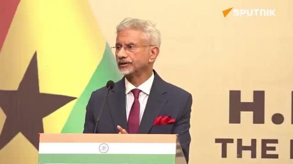 Ghana expresses interest in joining BRICS: Jaishankar - Sputnik India