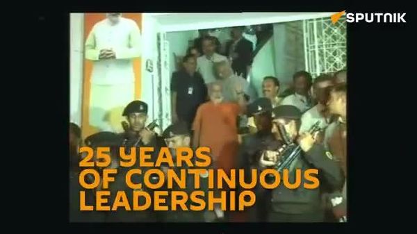 From Gujarat's earthquake-ravaged Chief Minister's office to 25 unbroken years at the top of Indian politics - Sputnik India