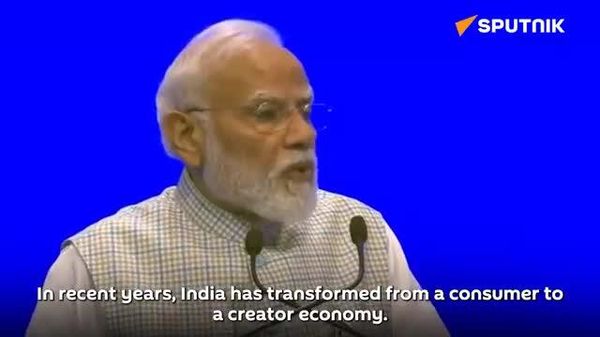 India shifting from consumer to creator economy: PM Modi - Sputnik India