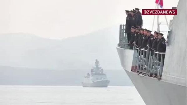 INS Sahyadri, Shivalik-class frigate, arrives in Vladivostok for Indo-Russian naval exercise INDRA'26 - Sputnik India