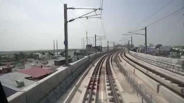 PM Modi takes a ride on the Chennai Metro - Sputnik India