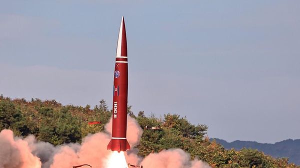 DPRK Missile Administration Test-fires Tactical Ballistic Missile for Confirming Technical Upgrading of Important Core Element - Sputnik भारत