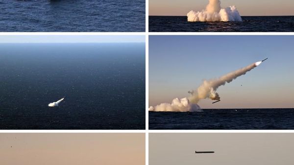 DPRK Missile Administration Test-fires Submarine-launched Strategic Cruise Missiles - Sputnik भारत