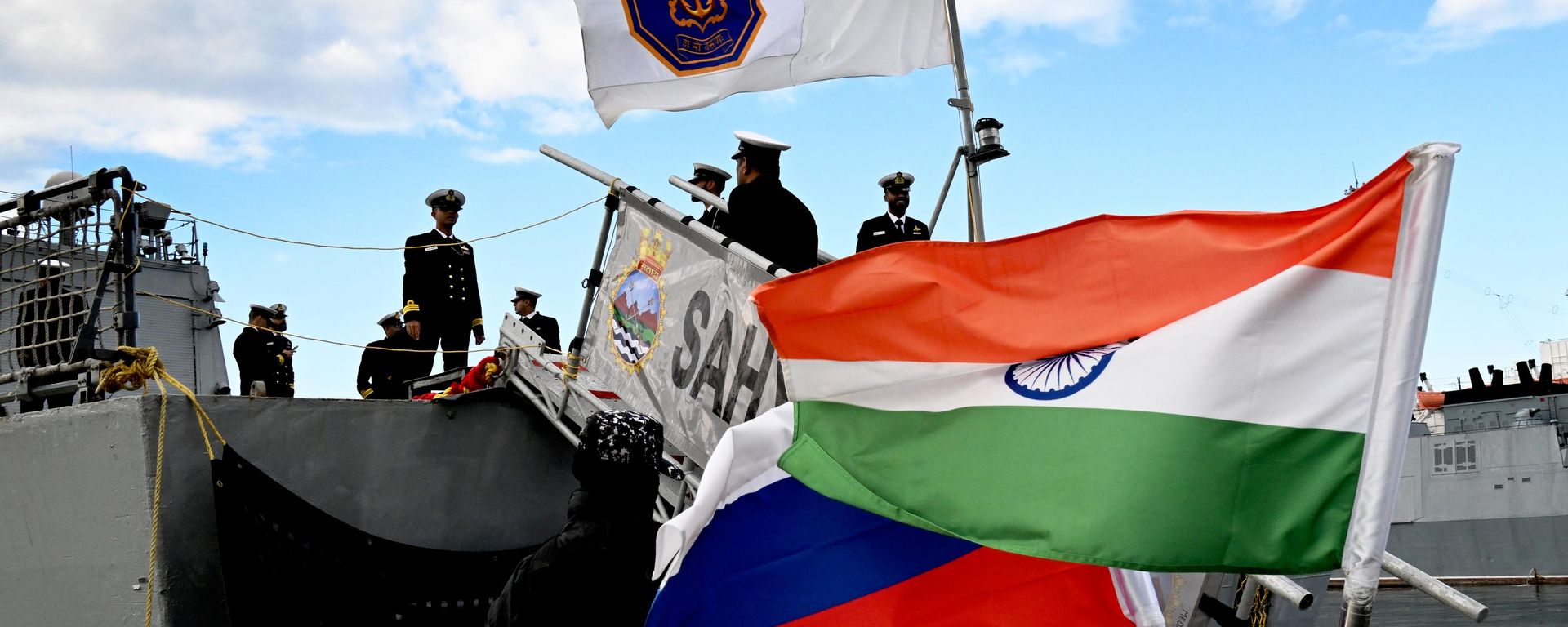 Opening ceremony of the Russia–India INDRA-2026 exercise in Vladivostok. - Sputnik India, 1920, 17.10.2026