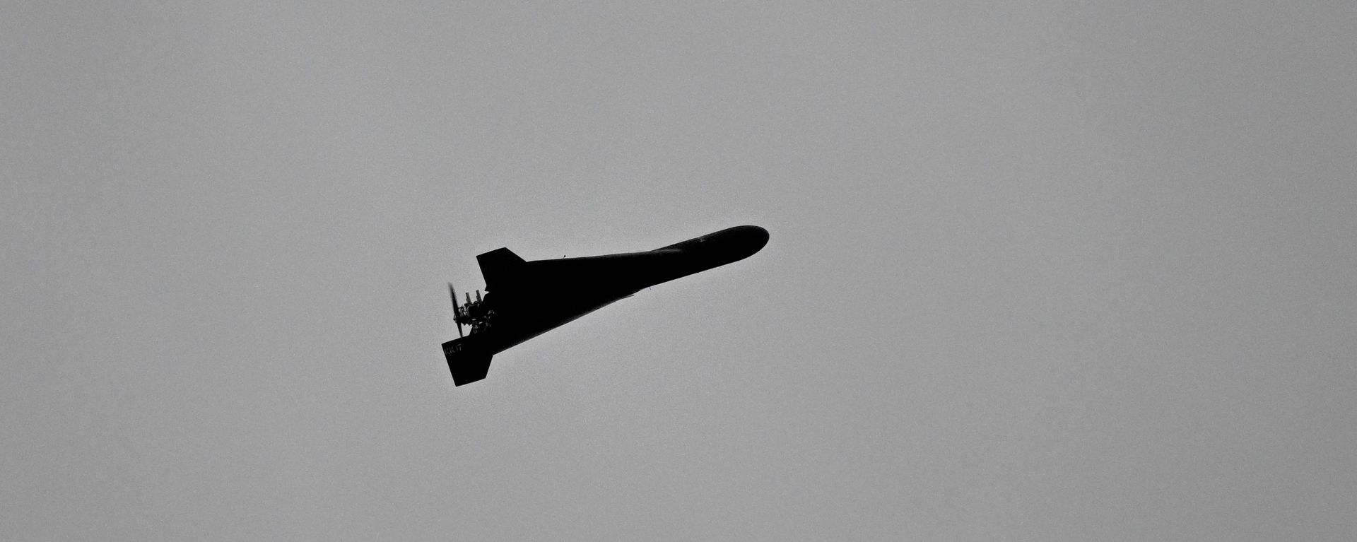 A Geran UAV during CSTO rapid reaction force drills at the Chebarkul training ground in Russia’s Chelyabinsk Region. - Sputnik भारत, 1920, 19.10.2026