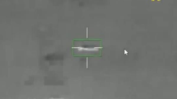 WATCH: Russian Geran drone strikes cargo ship carrying supplies for Ukrainian forces - Sputnik India