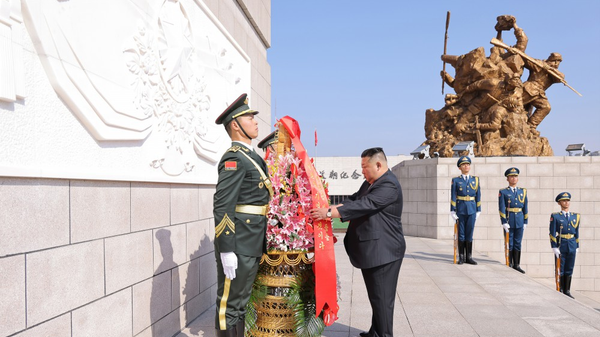 Respected Comrade Kim Jong-un Visits Dandong City, Liaoning Province of PRC - Sputnik India