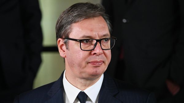 Serbian President Aleksandar Vucic attends the Meeting of the European Political Community in Prague, Czech Republic.  - Sputnik भारत