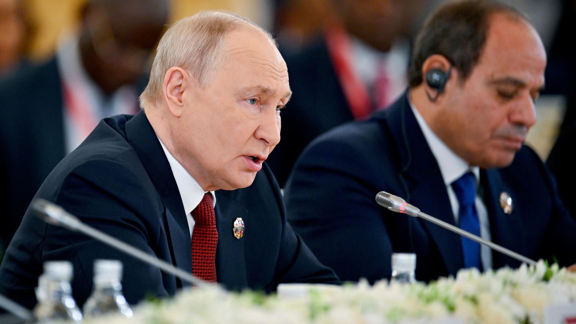 Russian President Vladimir Putin speaks at the plenary session of the 3rd Russia–Africa Summit in Moscow Russian President Vladimir Putin speaks at the plenary session of the 3rd Russia–Africa Summit in Moscow - Sputnik India, 1920, 30.10.2026